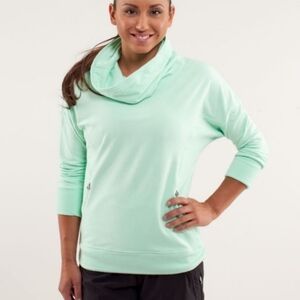 LULULEMON Rest Day Womens Size 2 Pullover Sweater Cowl Neck W3A54S